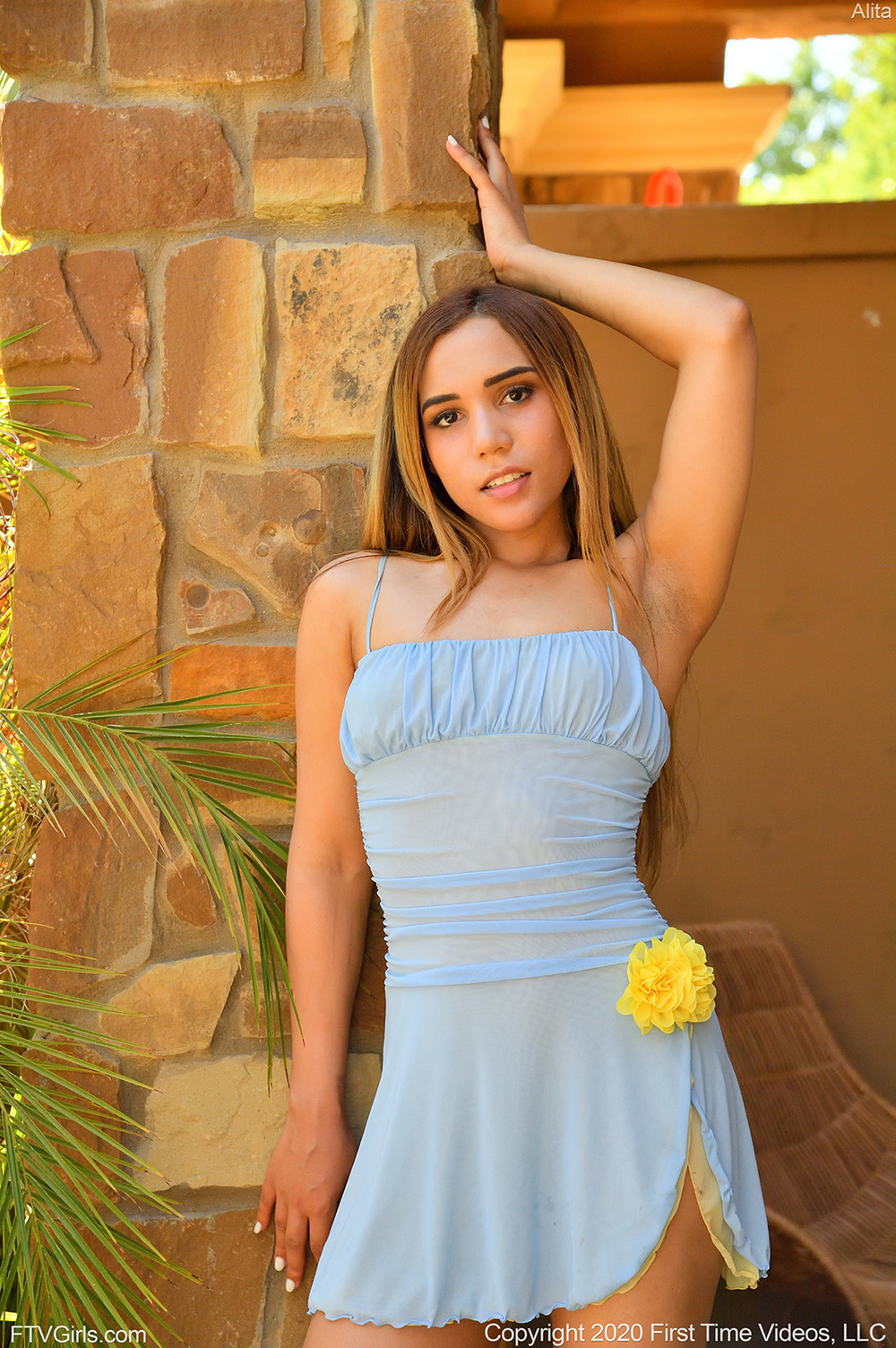 Brunette In Blue 11